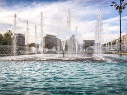 La Fuente de la Plaza Unirii
