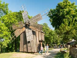 Molino en el Museo Satului